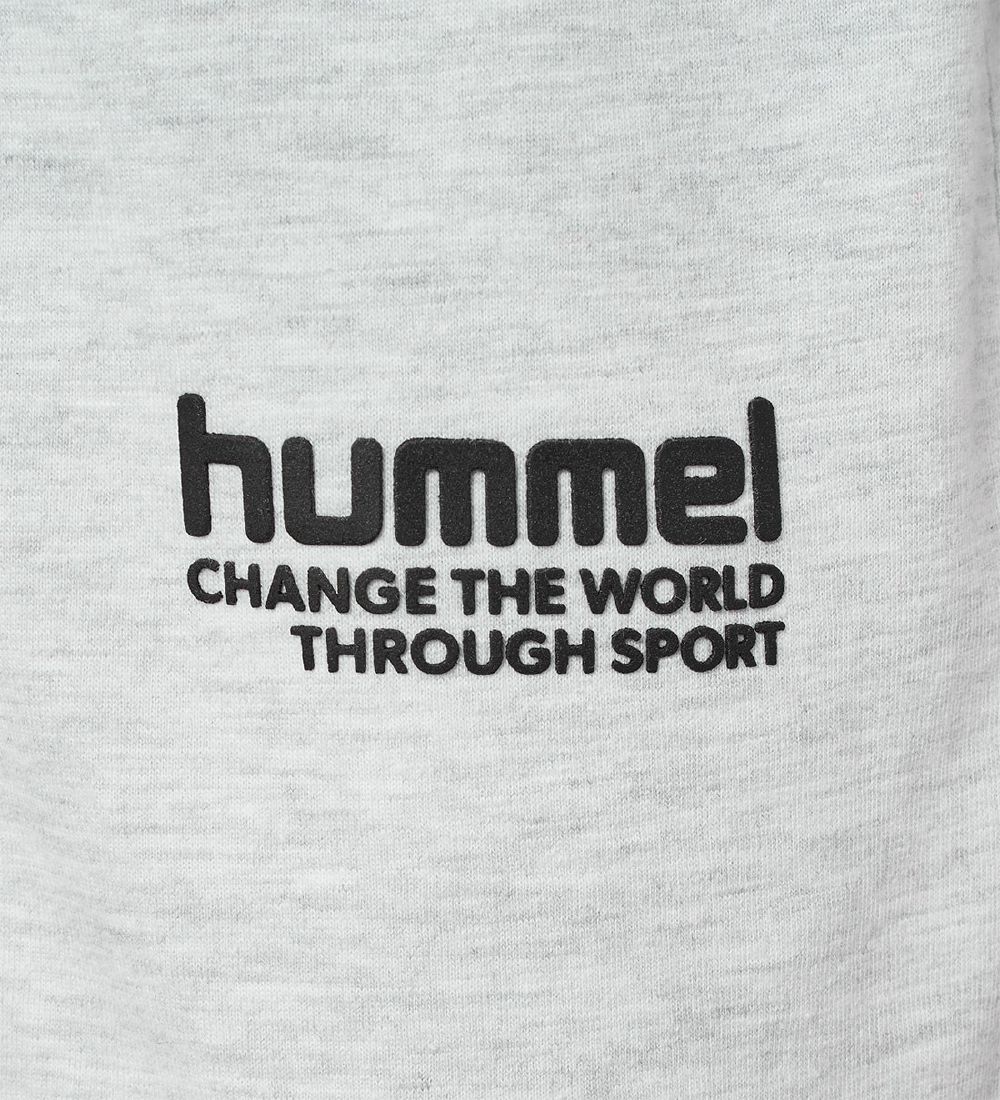 Hummel T-shirt - hmlPure - Ultra Light Grey Melange