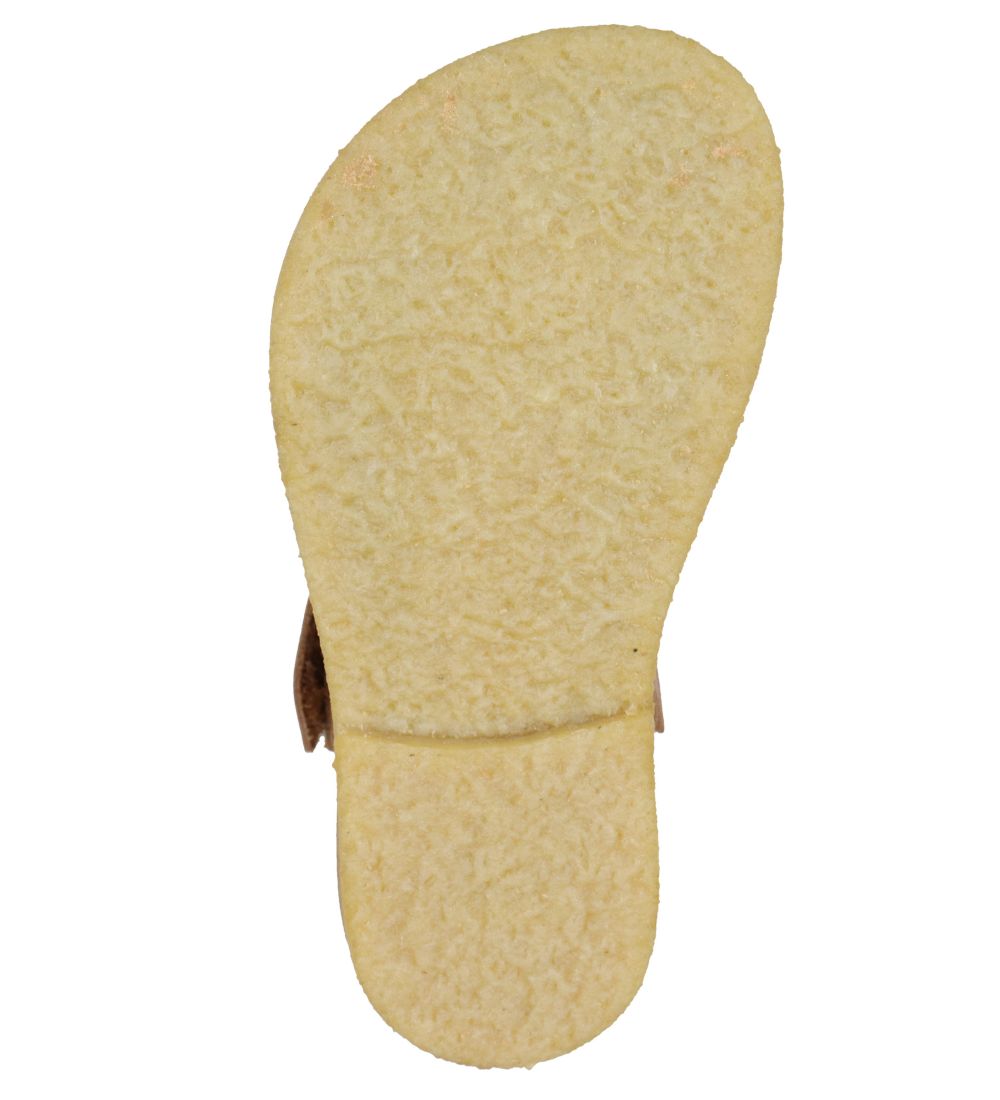 Pom Pom Sandaler - Rub Sole - Camel