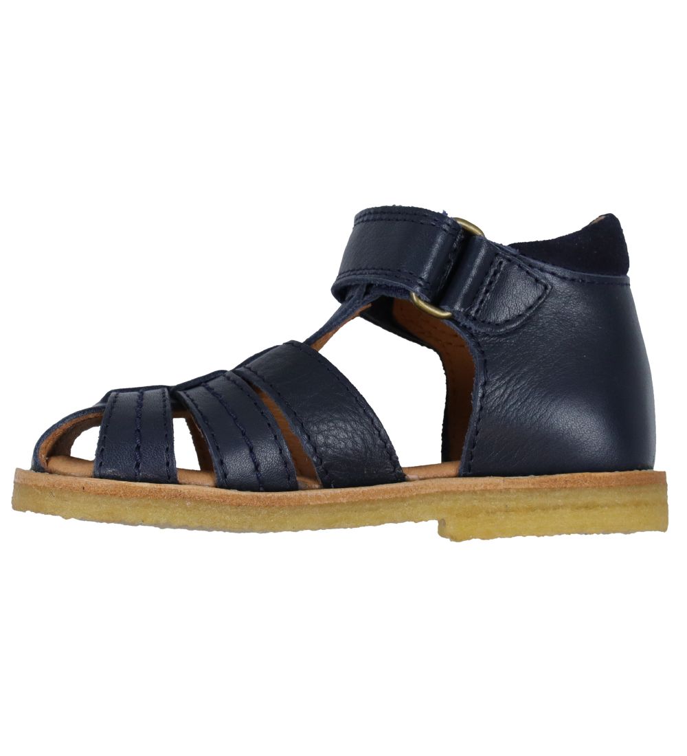 Pom Pom Sandaler - Rub Sole - Navy