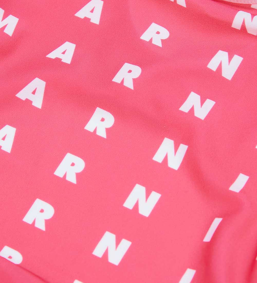Marni Badedragt - Pink m. Hvid