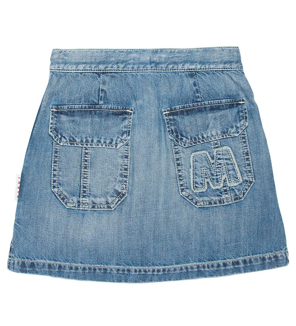 Marni Nederdel - Denim - Blå