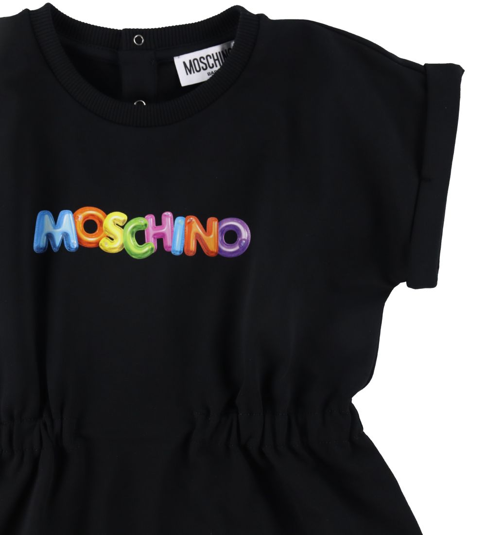 Moschino Sweatkjole - Sort m. Print