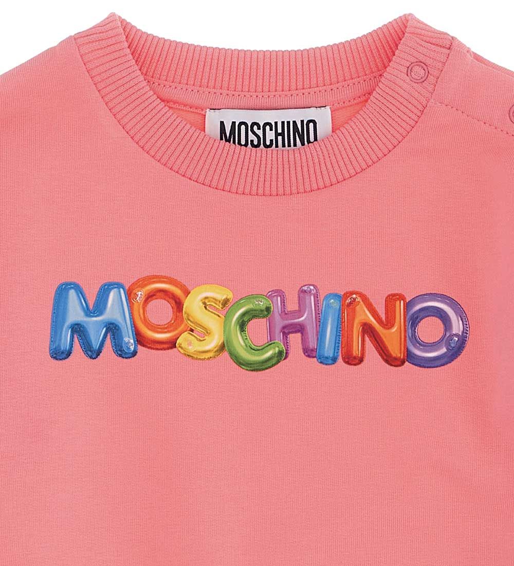 Moschino Sweatshirt - Pink m. Print