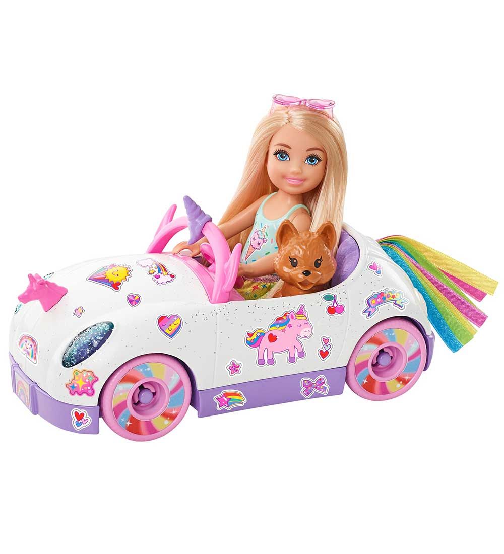 Barbie Dukkesæt - Chelsea Vehicle