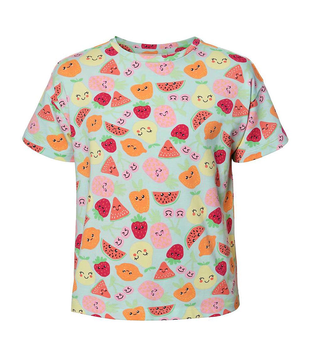 Pieces Kids Nattj - T-shirt/Shorts - PkLeo - Icy Morn/Fruit
