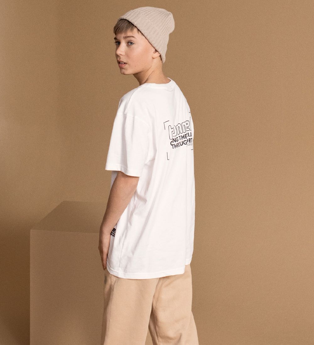 Hummel T-shirt - hmlPure - Marshmallow