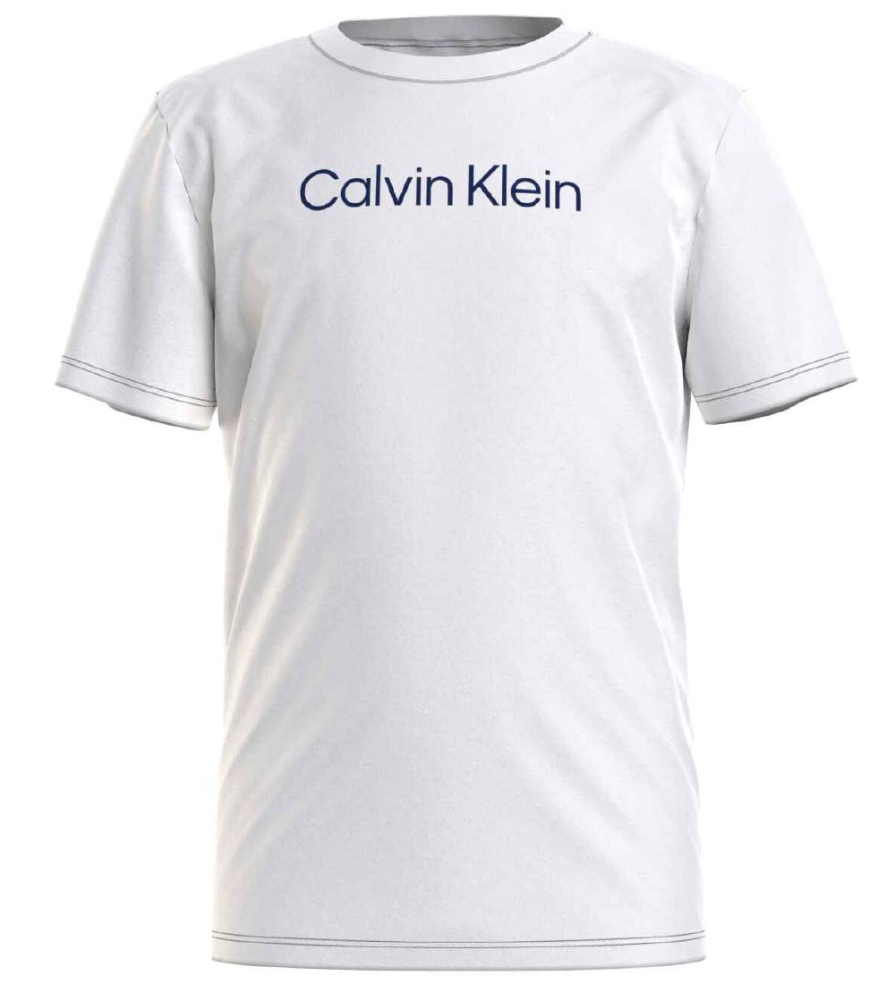 Calvin Klein Nattj - T-shirt/Bukser - White/Bold Blue