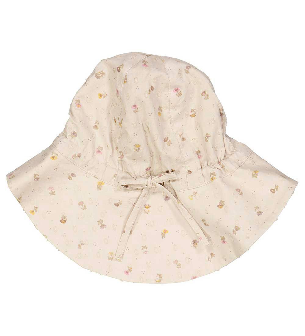 Wheat Sommerhat - Chloe - Fossil Flowers Dot