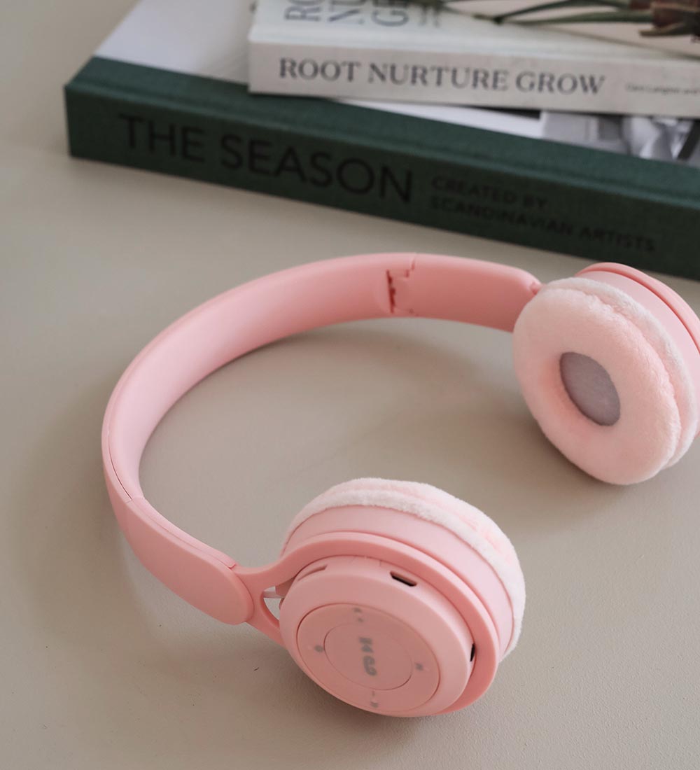 Lalarma Høretelefoner - Trådløs - Cottoncandy Pink