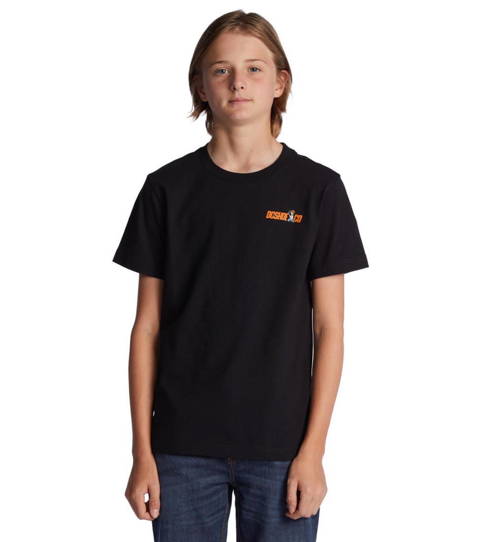 DC T-Shirt - Sort m. Print