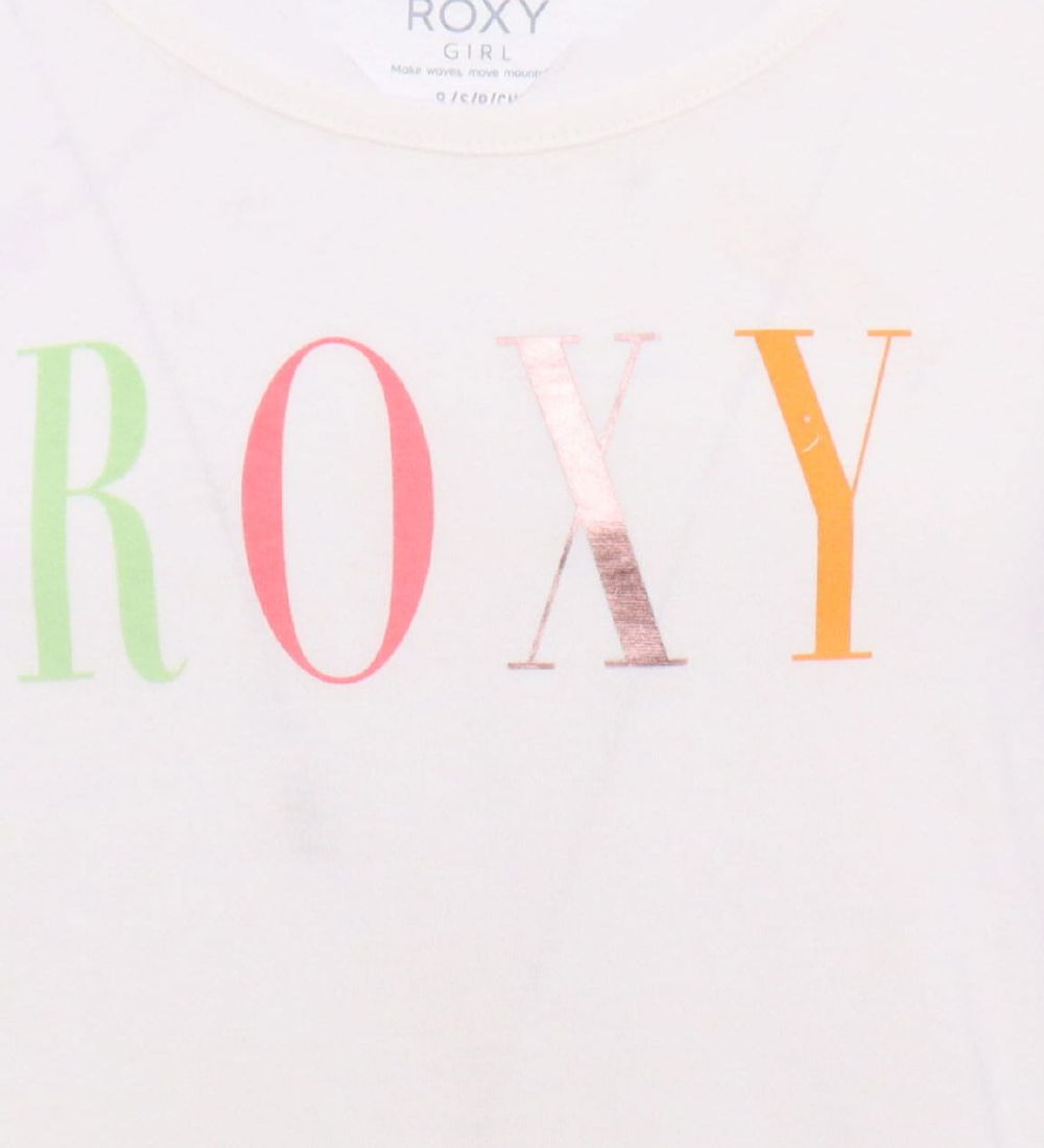 Roxy Top - There Is Life - Hvid