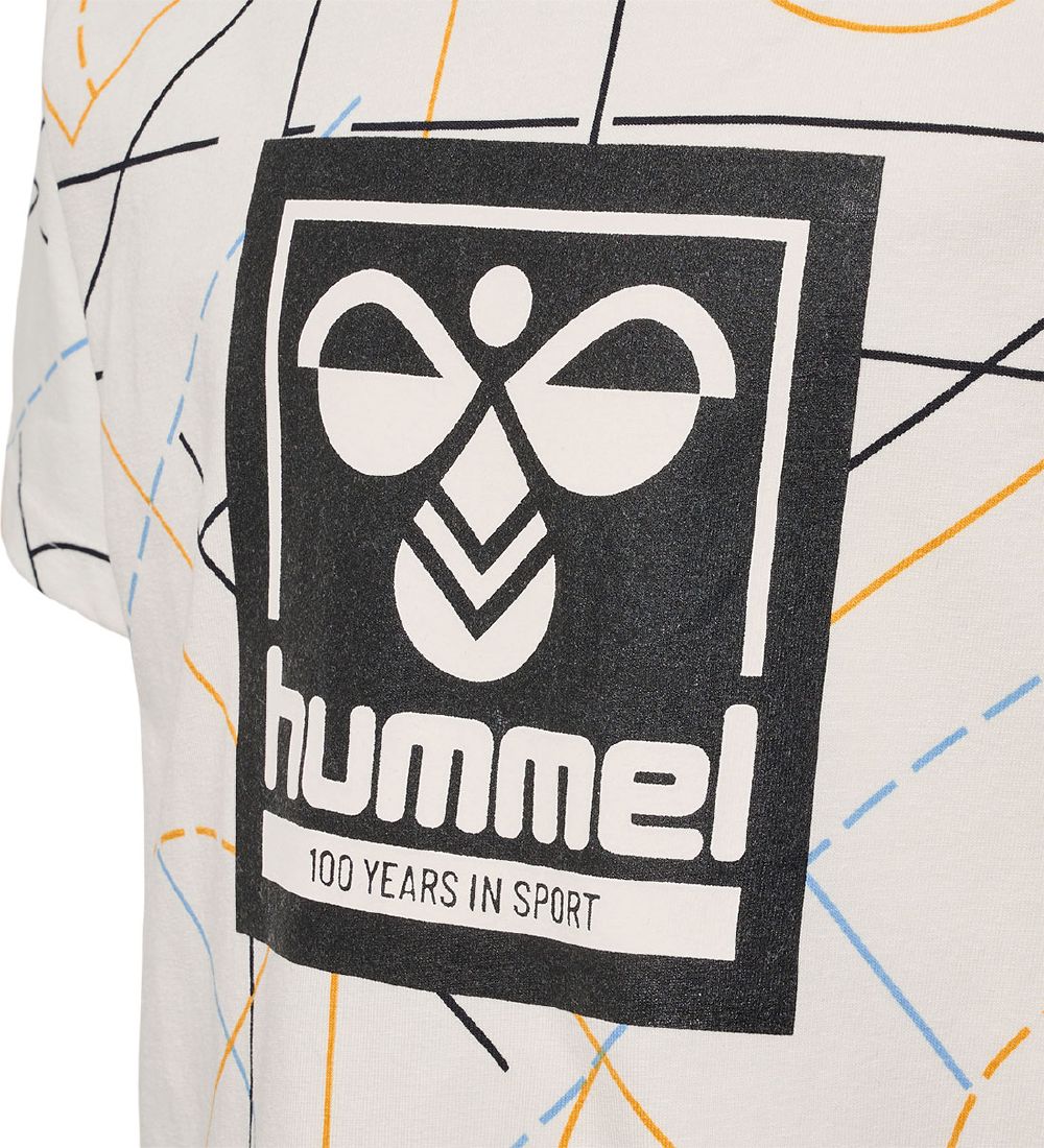 Hummel T-shirt - hmlCarlos - Marshmallow