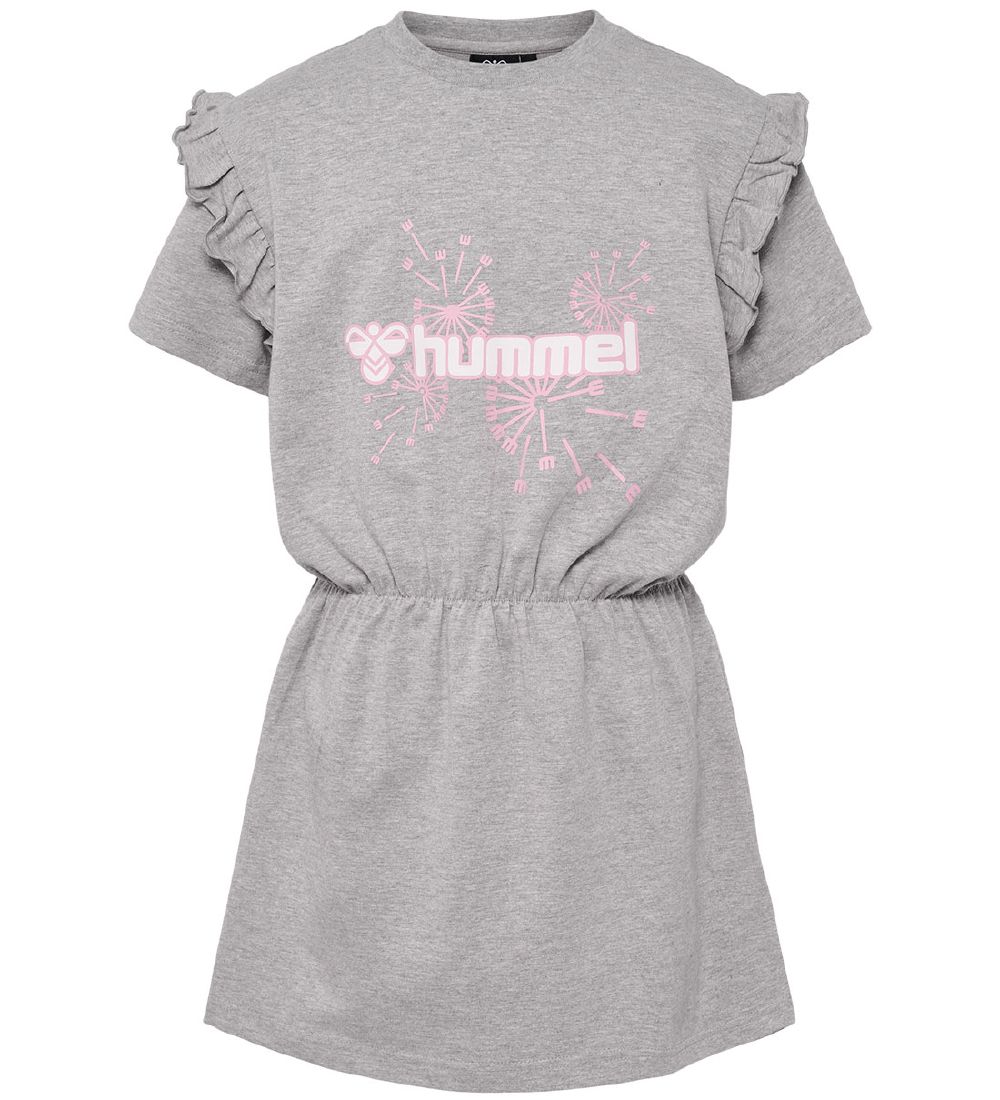 Hummel Kjole - hmlJasmin - Gråmeleret