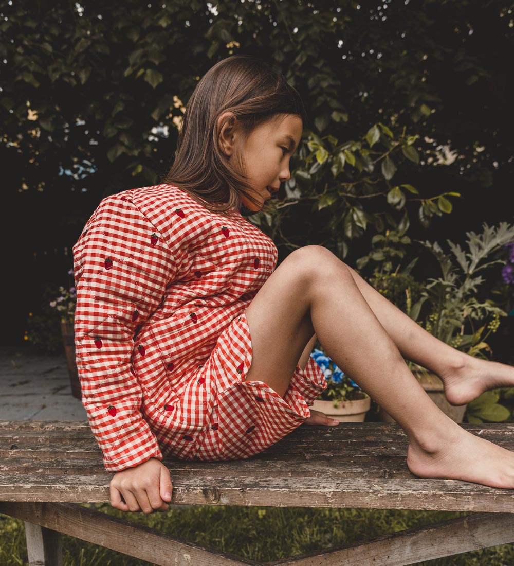 Flöss Shorts - Molly - Berry Gingham
