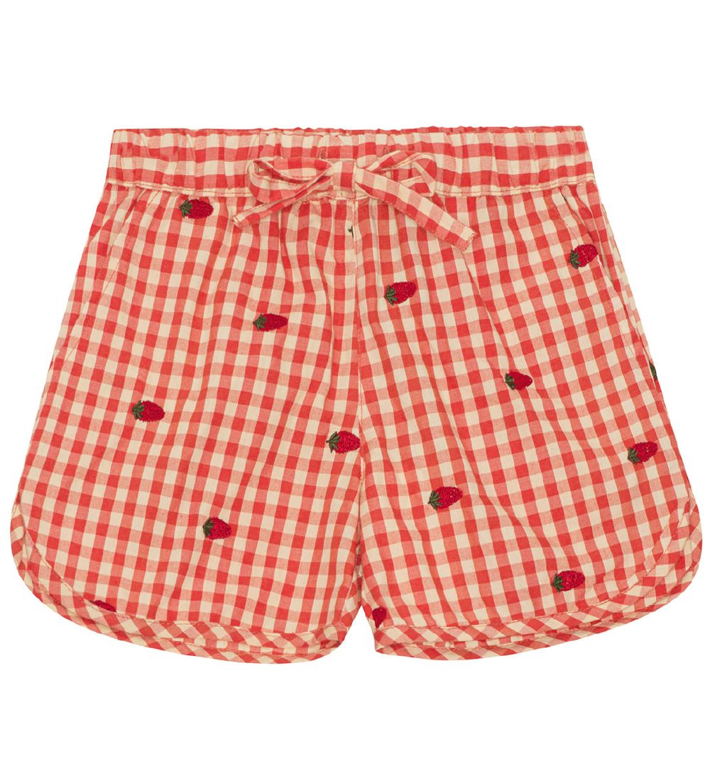 Flöss Shorts - Molly - Berry Gingham