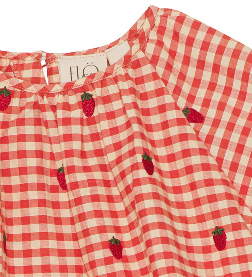 Flöss Bluse - Molly - Berry Gingham