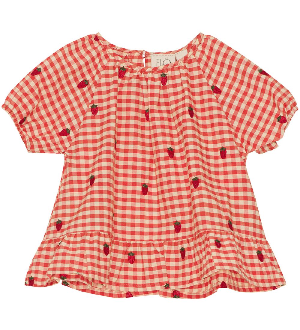 Flöss Bluse - Molly - Berry Gingham