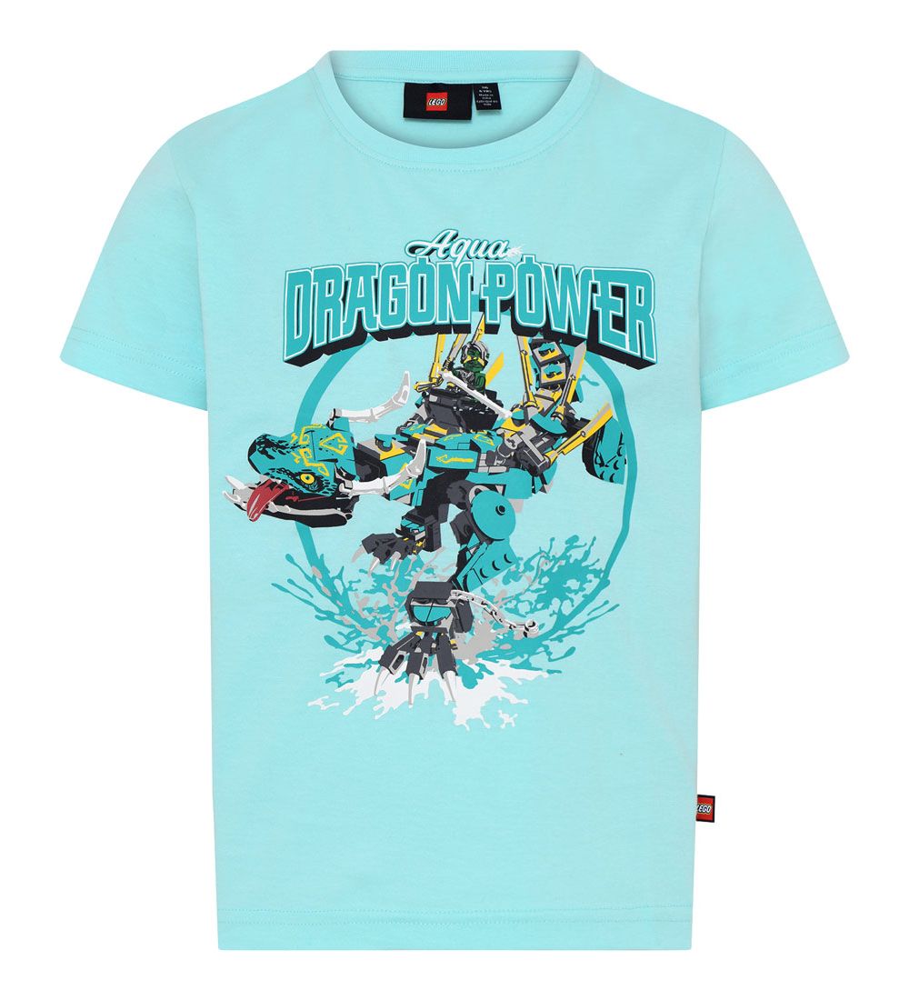 LEGO Ninjago T-Shirt - LWTaylor 325 - Light Turquise