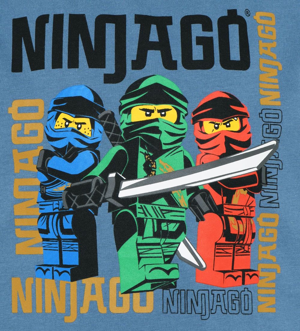 LEGO Ninjago T-Shirt - LWTaylor 331 - Faded Blue