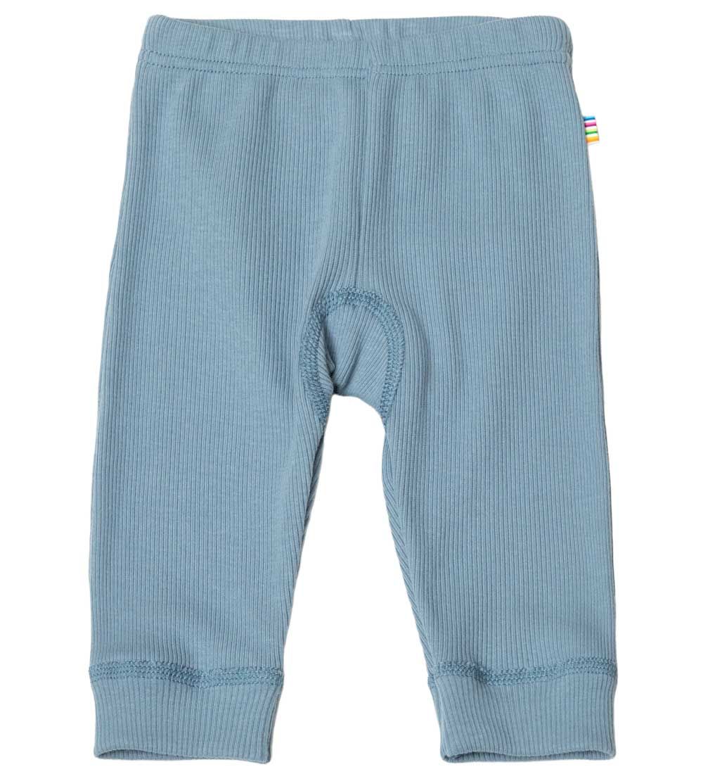 Joha Leggings - Rib - Blå