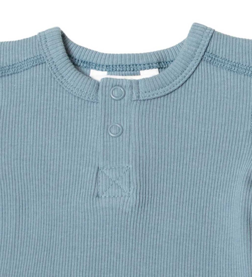 Joha T-shirt - Rib - Blå