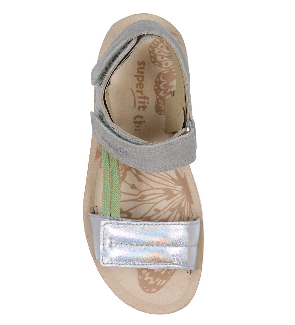 Superfit Sandaler - Paloma - Grå/Hvid