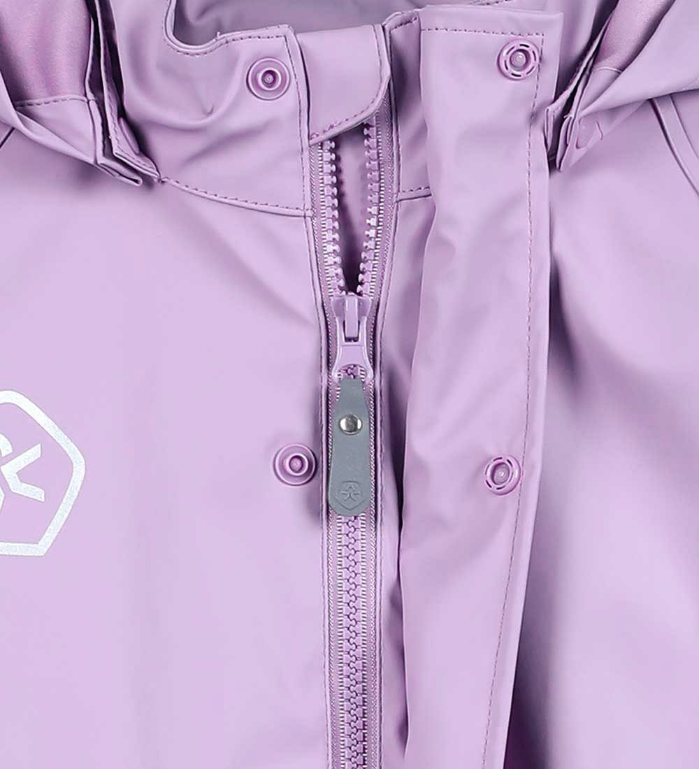 Color Kids Regntøj m. Seler - PU - Lavender Mist