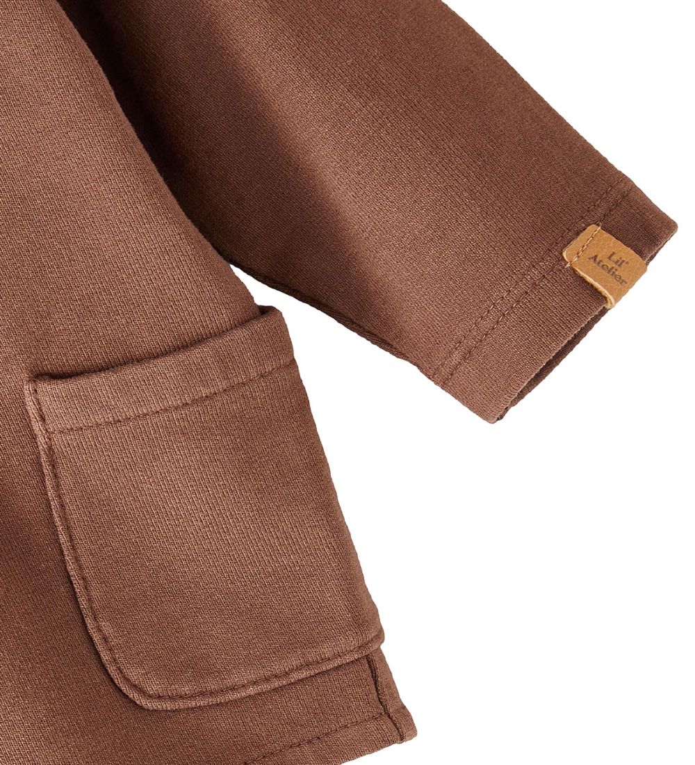 Lil' Atelier Cardigan - NbmLeslie - Rocky Road