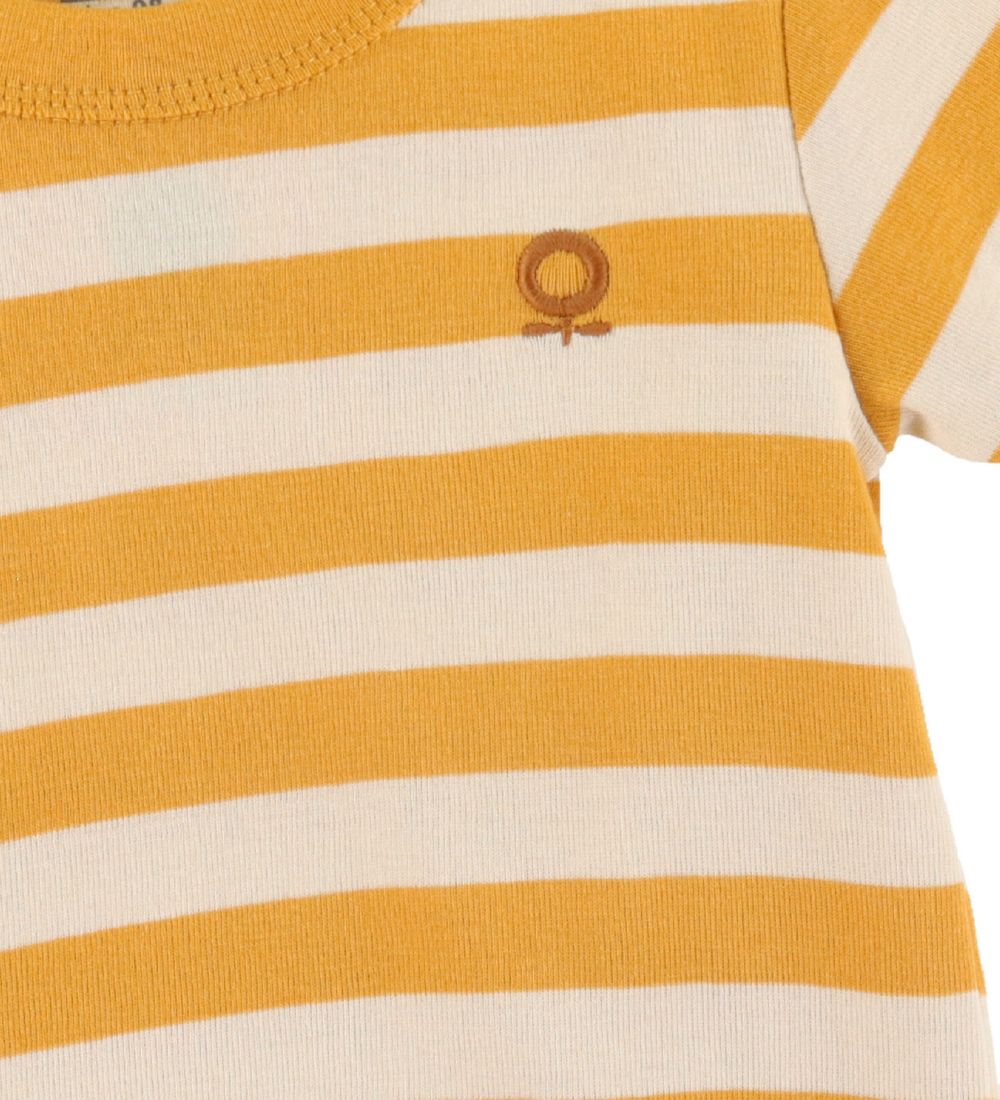 Katvig T-shirt - Gul/Hvid Stribet
