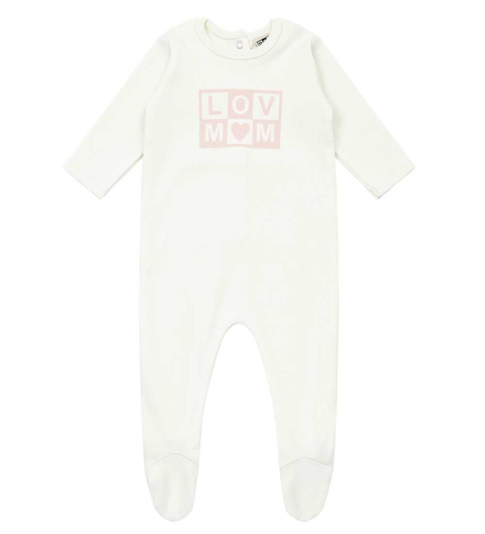 Bonton Natdragt m. Fødder - Lov-Mom - Rose Coquillage