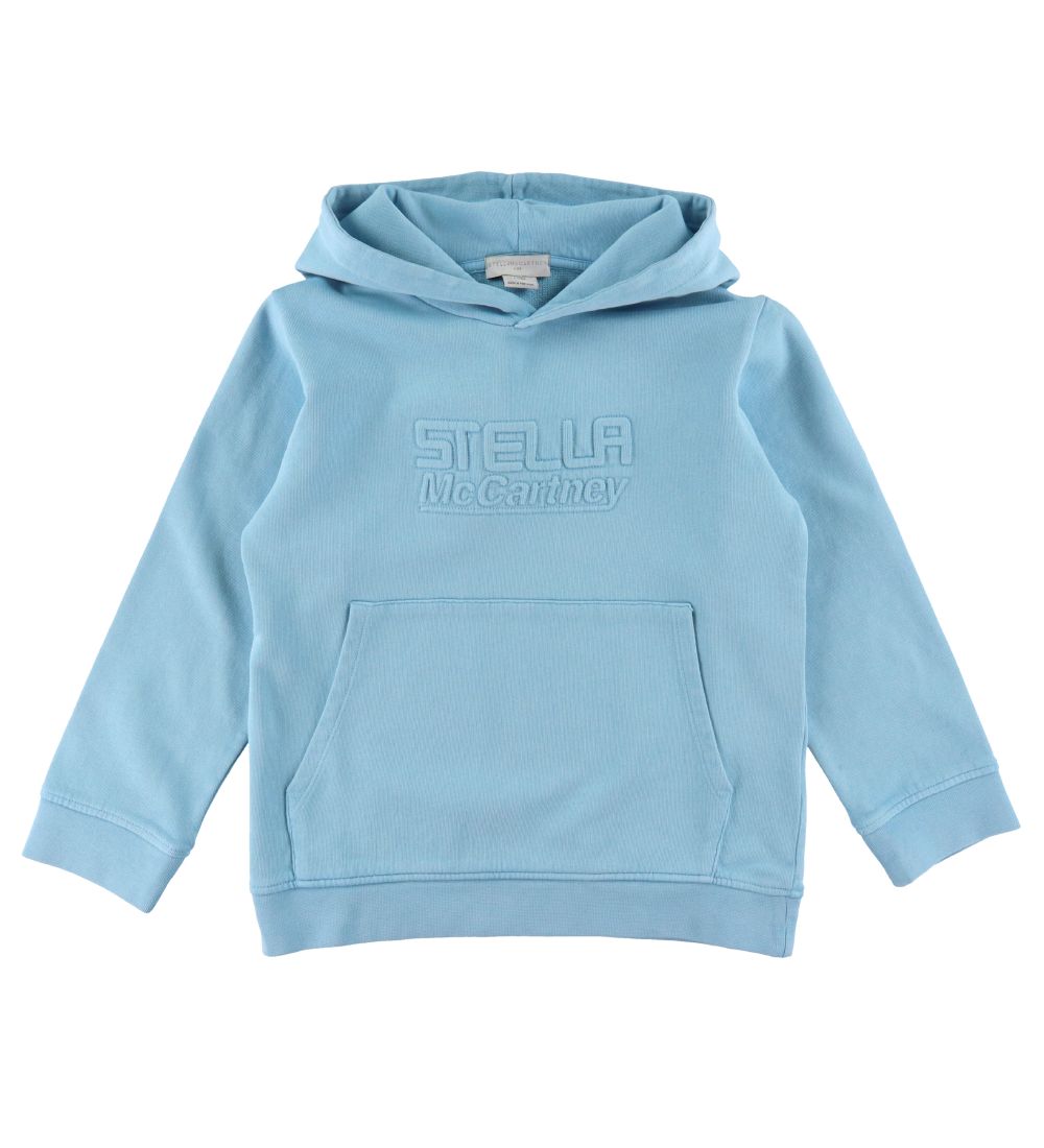 Stella McCartney Kids Hættetrøje - Lyseblå