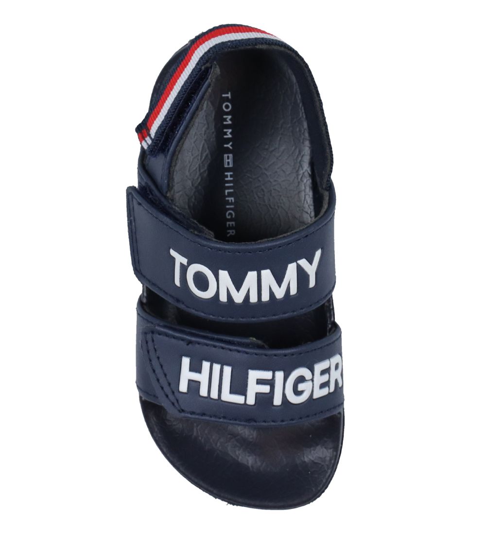 Tommy Hilfiger Sandaler - Logo Velcro - Bl