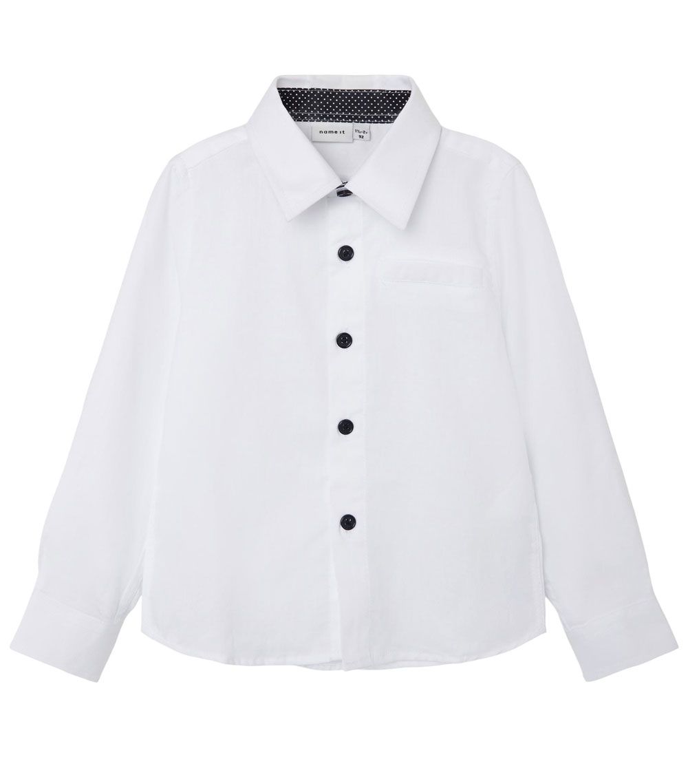 Name It Skjorte - NmmFeshirt - Bright White