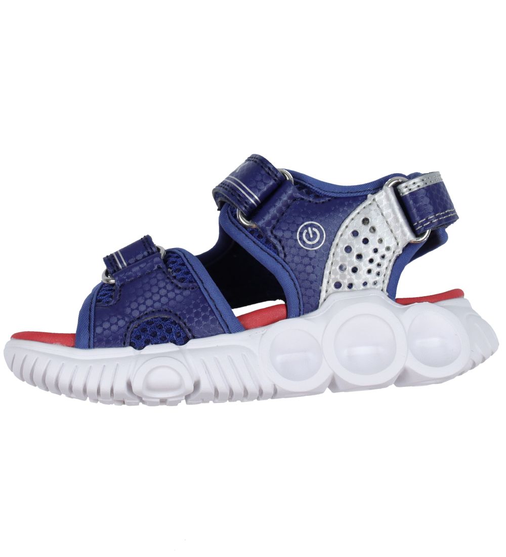 Geox Sandaler m. Lys - J S. Wroom B. A - Navy/Red