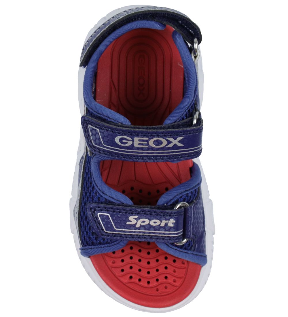 Geox Sandaler m. Lys - J S. Wroom B. A - Navy/Red