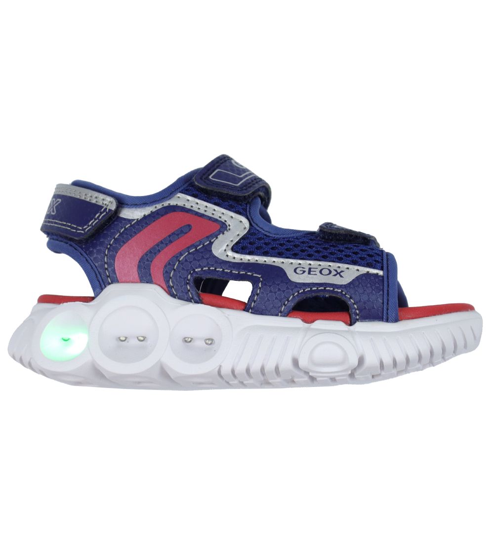 Geox Sandaler m. Lys - J S. Wroom B. A - Navy/Red