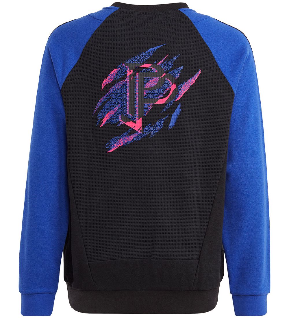 adidas Performance Sweatshirt - Pogba Crew Y - Sort/Bl/Rosa