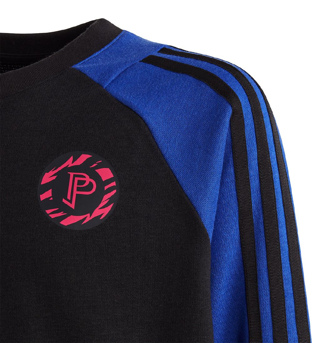 adidas Performance Sweatshirt - Pogba Crew Y - Sort/Bl/Rosa