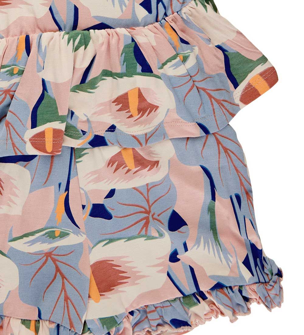 The New Buksedragt - TnGwyneth - Peach Beige Flower Aop