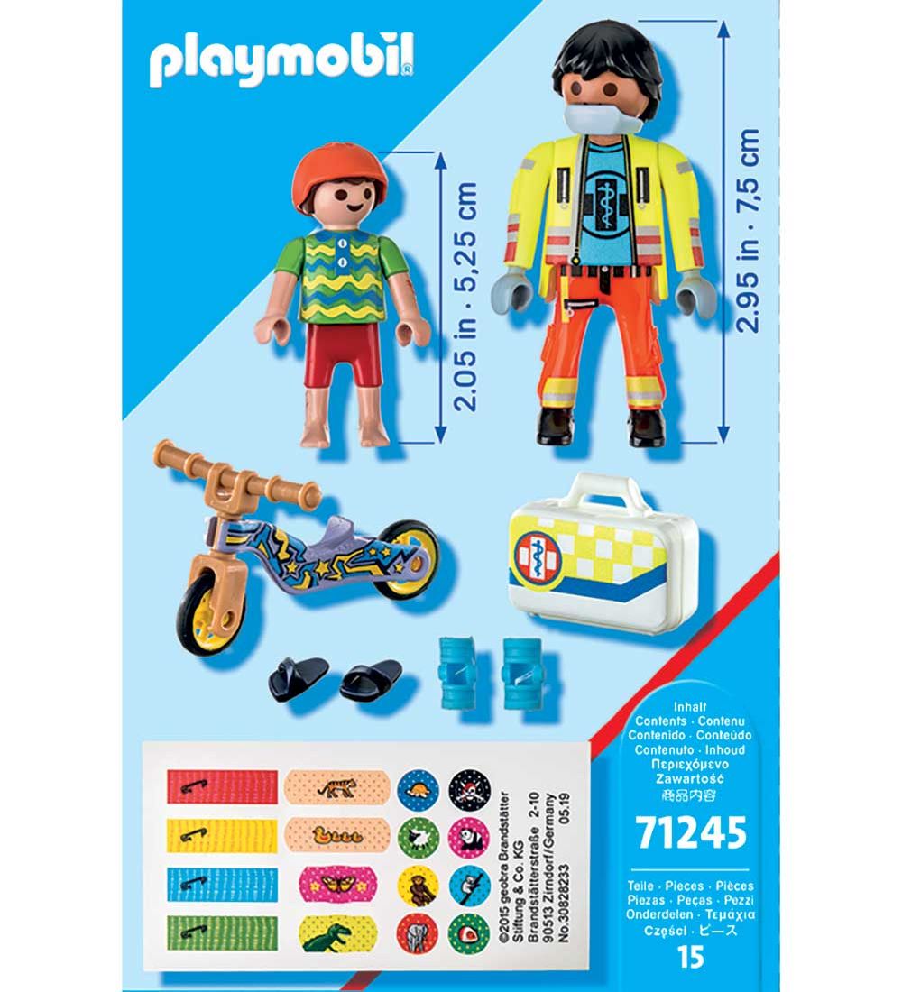 Playmobil City Life - Læge - 71245 - 15 Dele