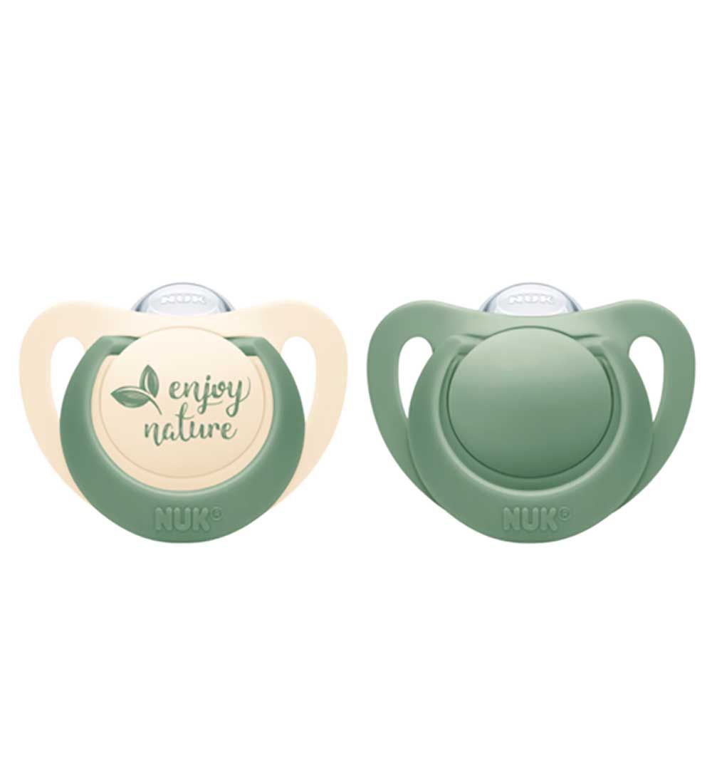 Nuk Sutter - For Nature - 2-pak - Grøn