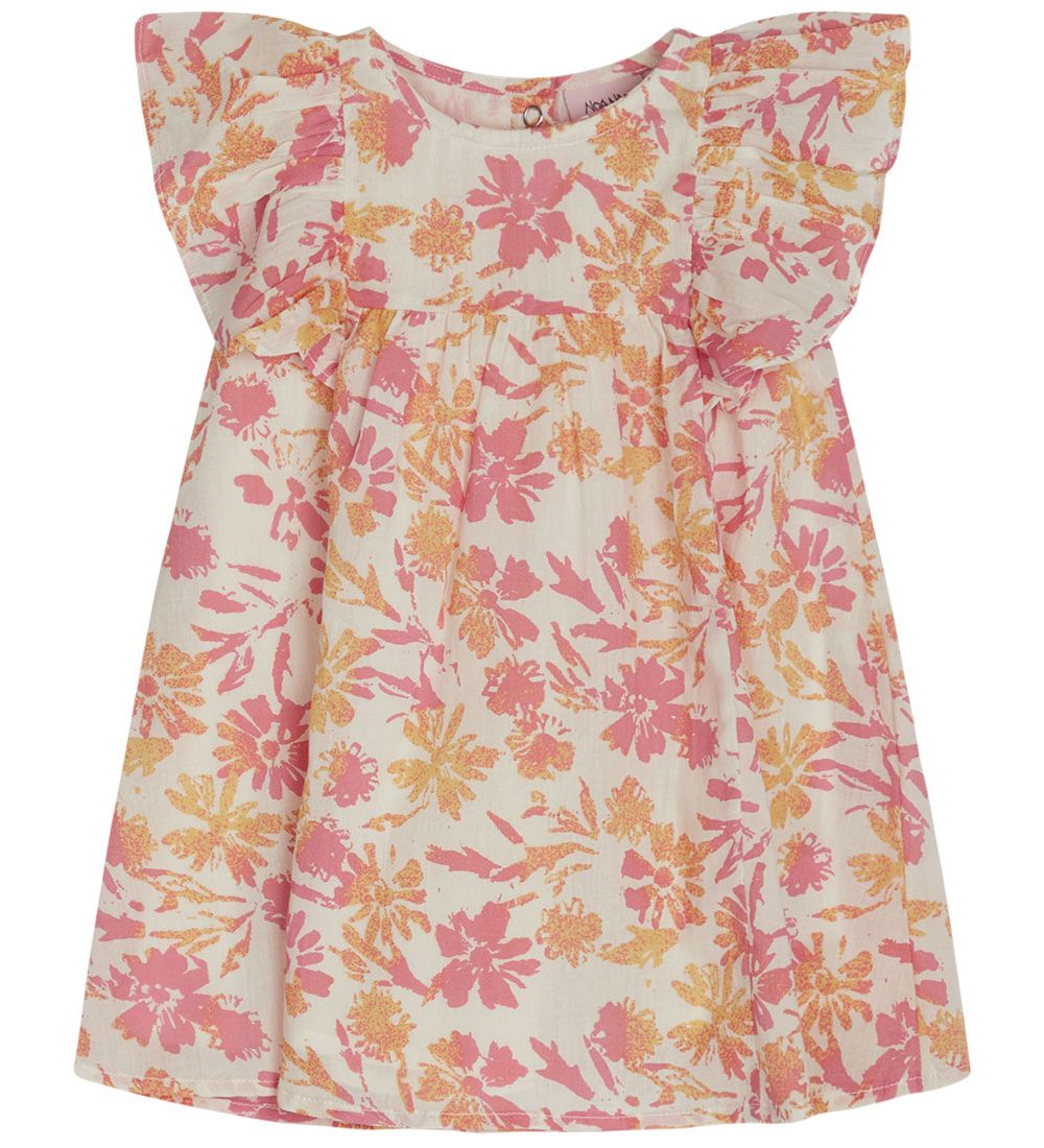 Noa Noa miniature Kjole - Baby EmiliNNM - Print Offwhite/Rose/Ye