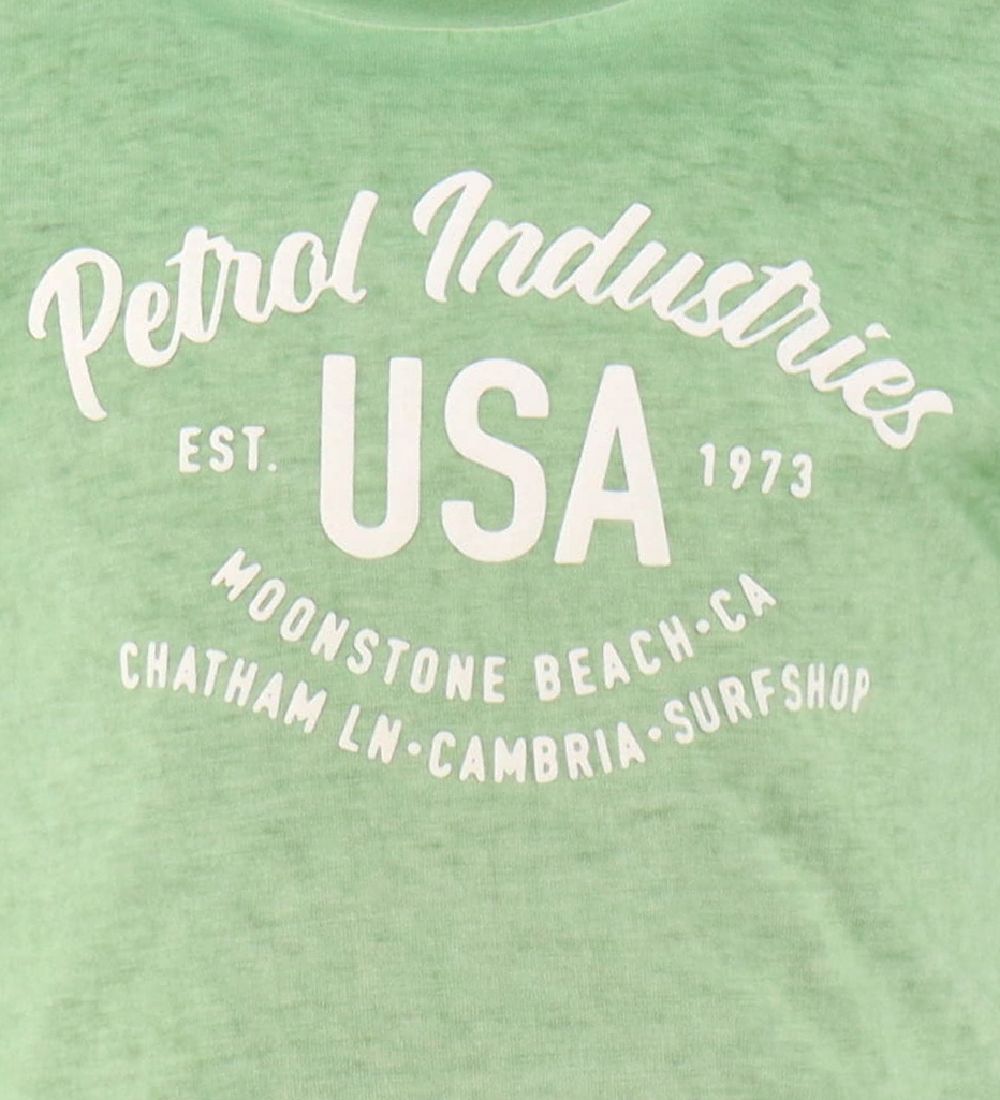 Petrol Industries T-shirt - Green Ivy