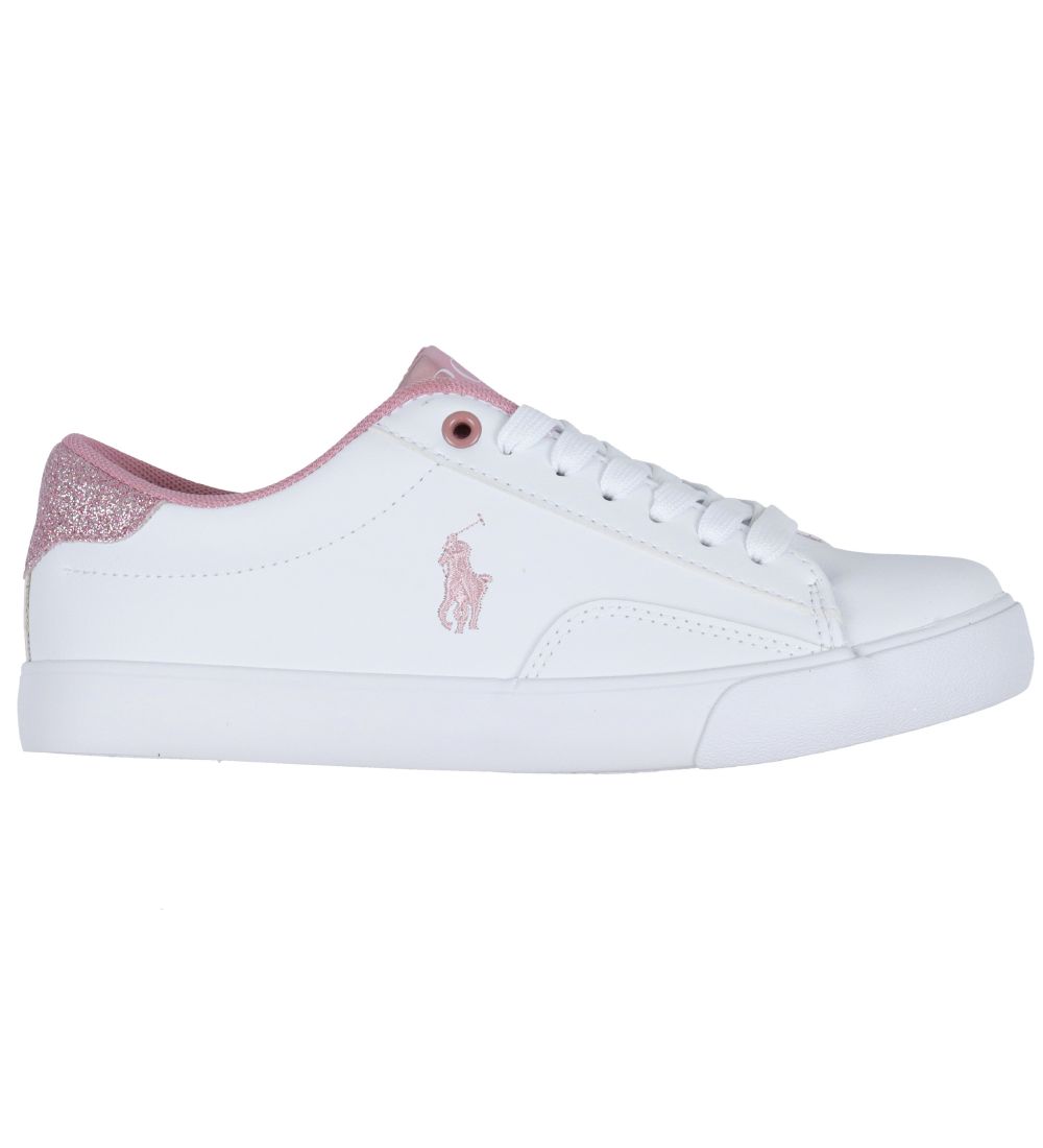 Polo Ralph Lauren Sneakers - Theron V - Hvid/Pink