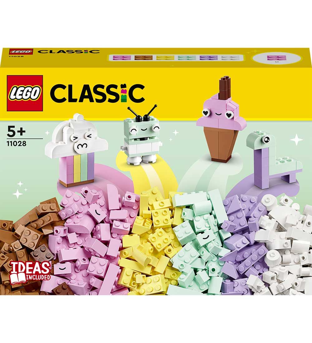 LEGO® Classic - Kreativt Sjov Med Pastelfarver 11028 - 333 Dele