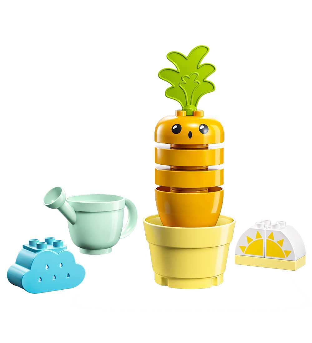 LEGO® DUPLO - Gulerod Med Vokseværk 10981 - 11 Dele