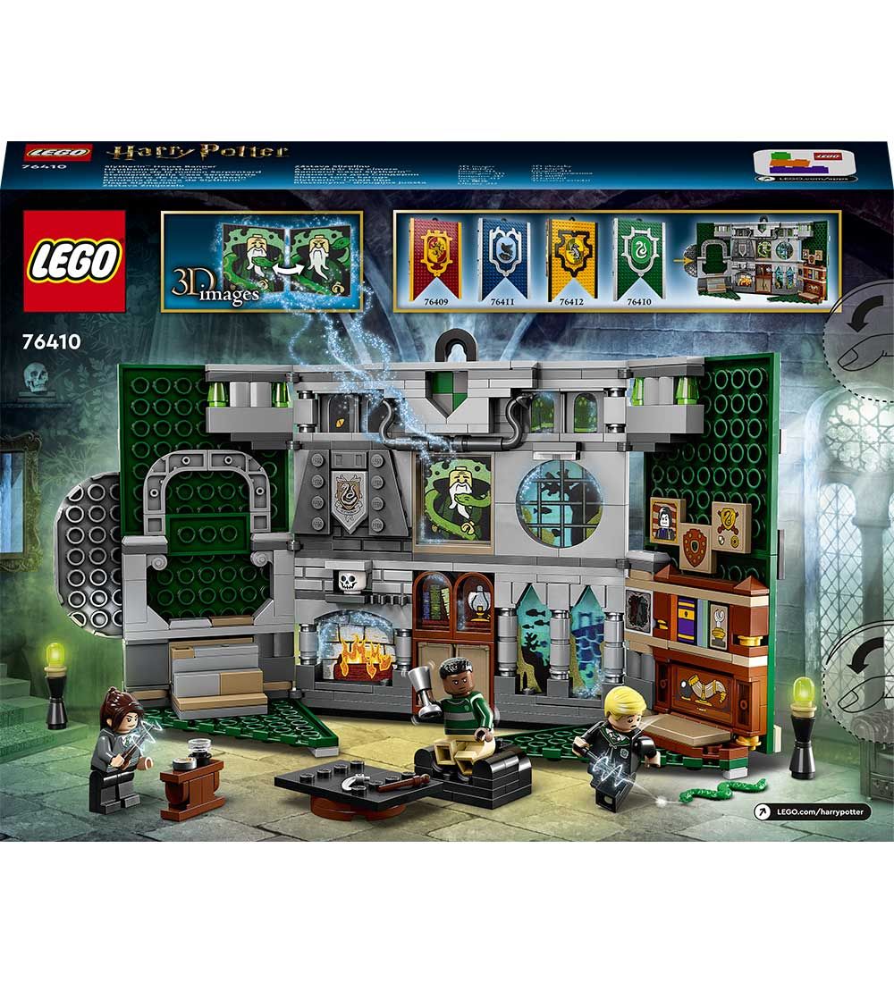 LEGO Harry Potter - Slytherin-kollegiets Banner 76410 - 349 Del