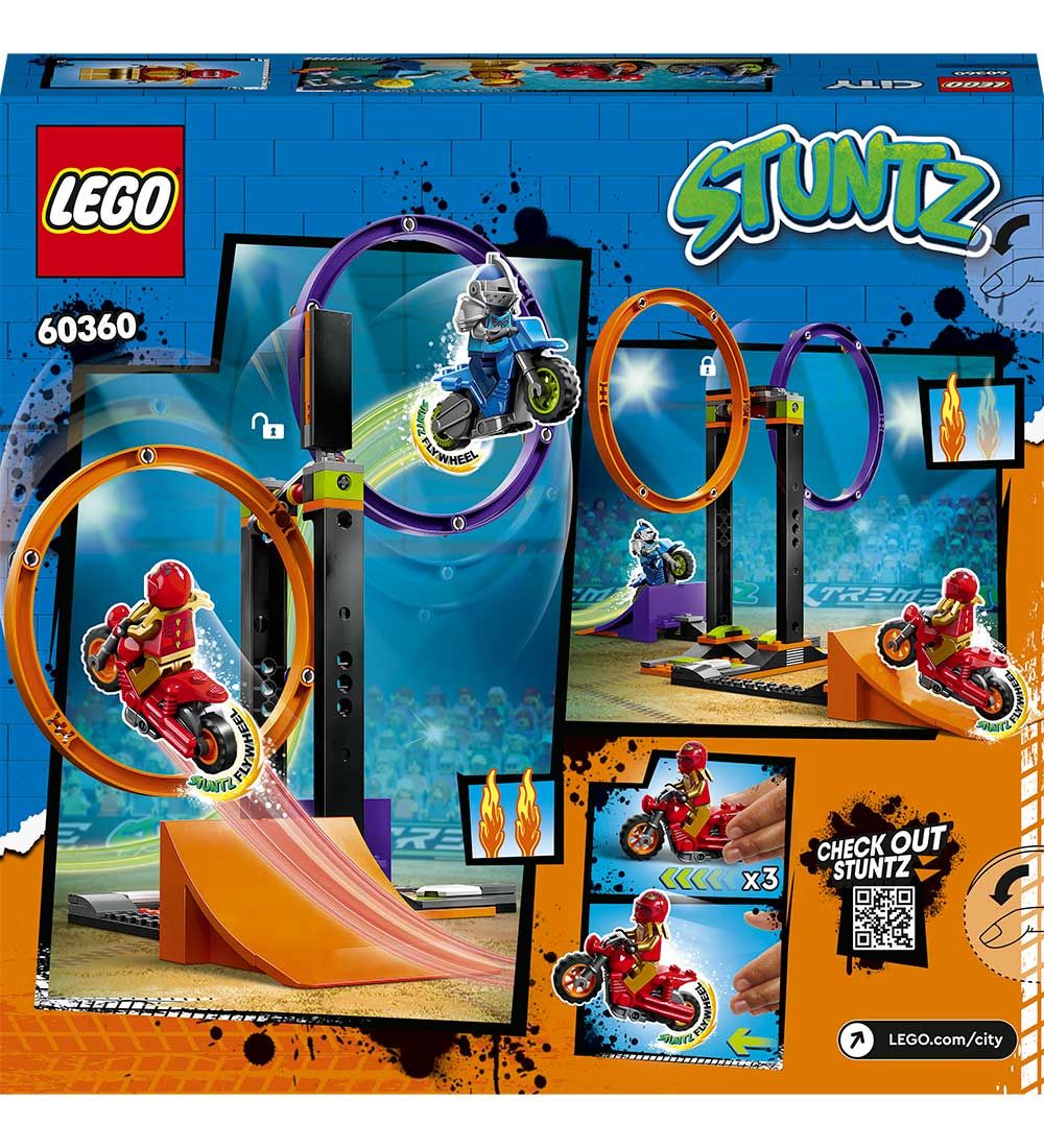 LEGO City Stuntz - Roterende Stuntudfordring 60360 - 117 Dele
