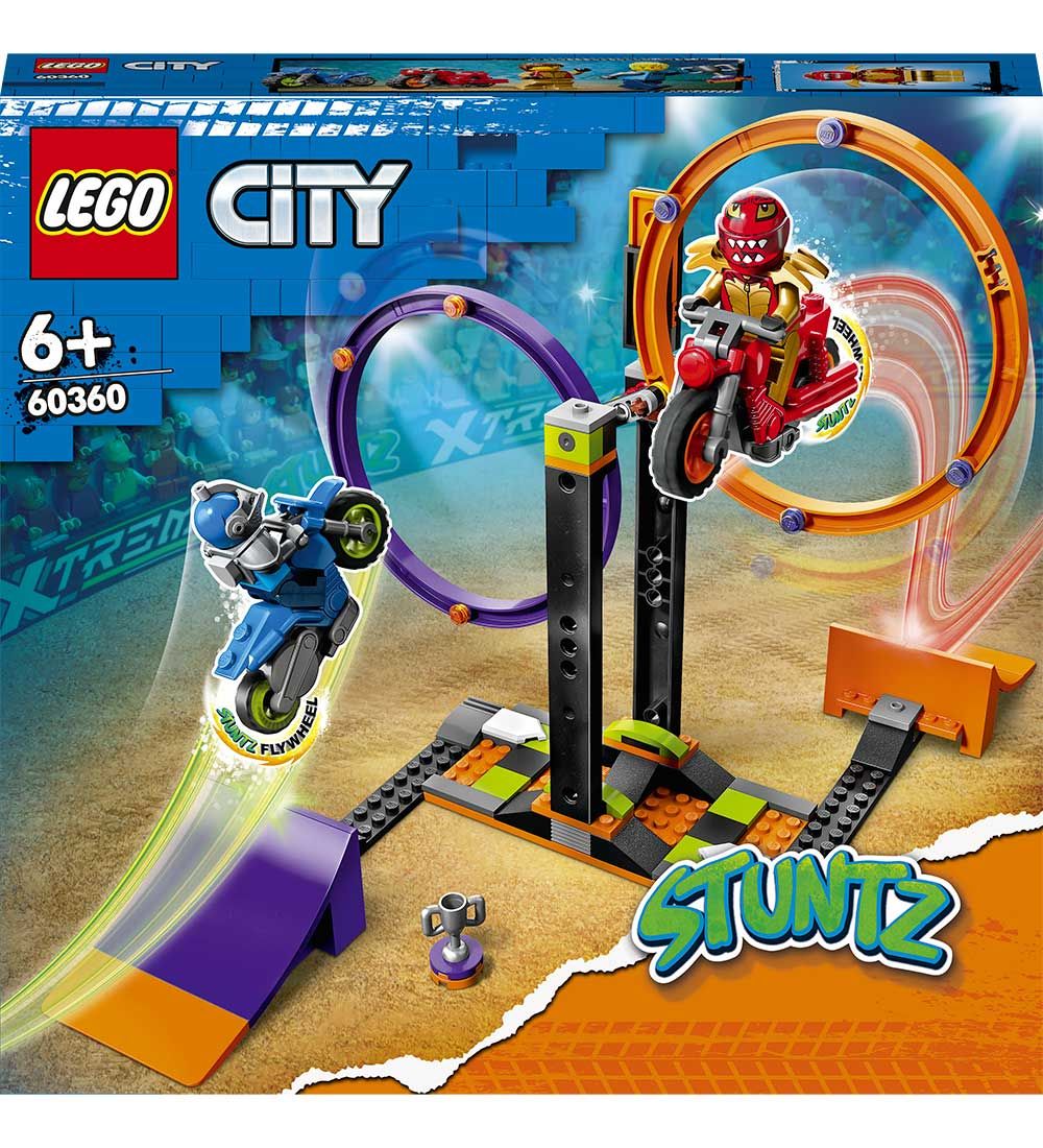 LEGO City Stuntz - Roterende Stuntudfordring 60360 - 117 Dele