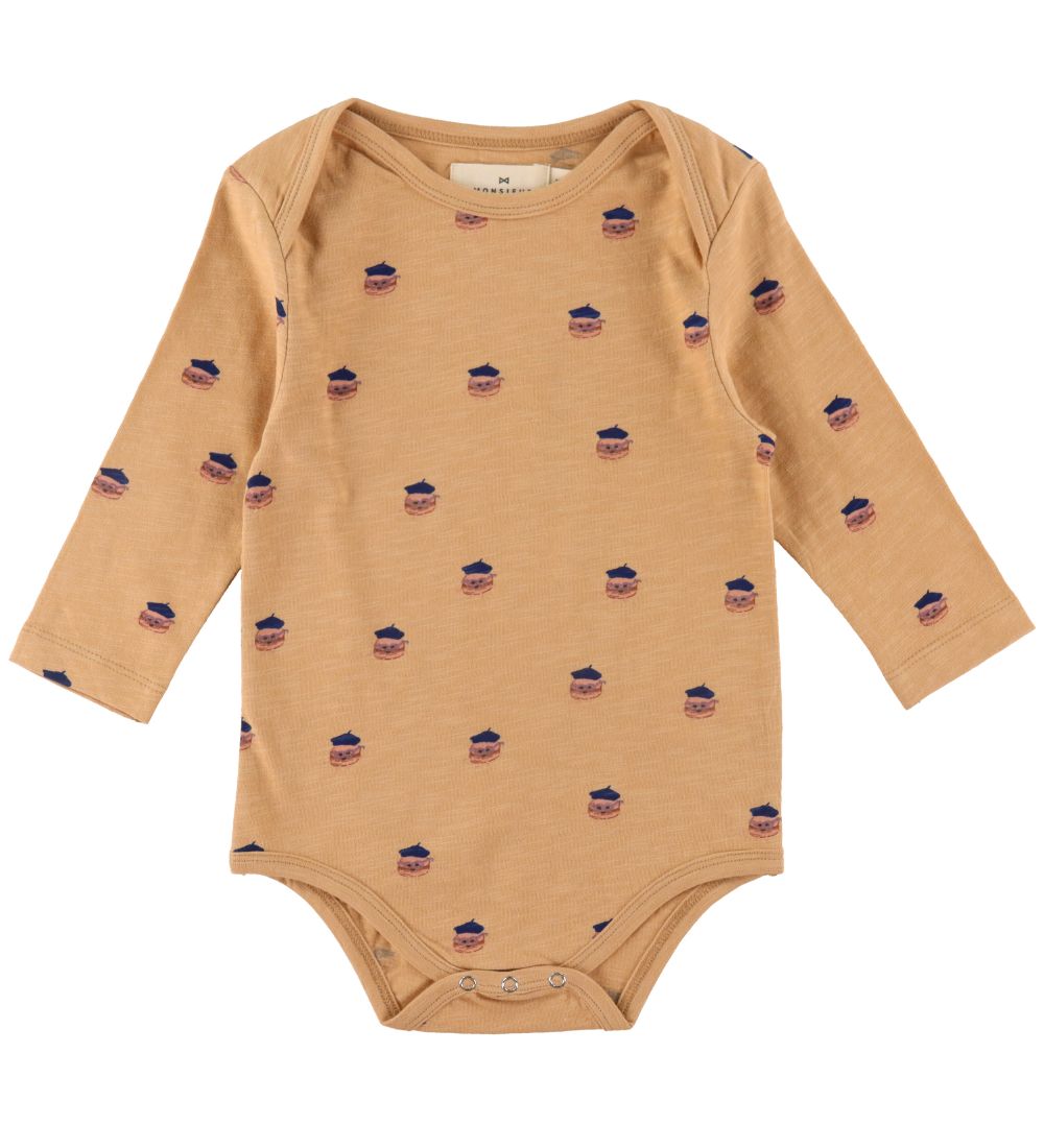 Monsieur Mini Body l/æ - Monsieur Macaron - AOP Print